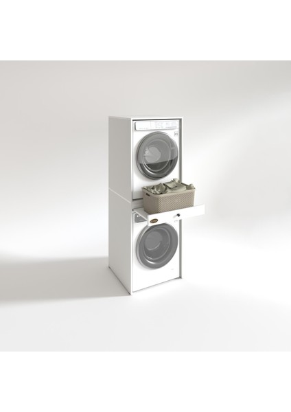 Kenzlife çamaşır-kurutma makinesi dolabı avi sennamdf byz 187*070*60 çekmeceli % 100 FULL MDF fiyatları