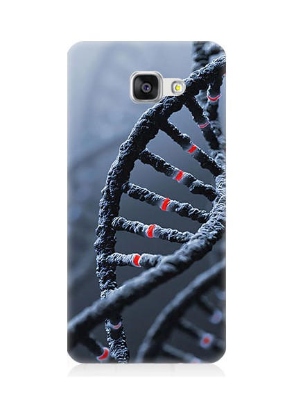 Samsung Galaxy A7 2016 Uyumlu Dna Sarmalı Desenli Silikon Kılıf
