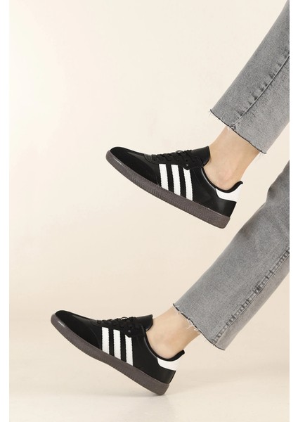 Kadın Siyah Spor Ayakkabı Kadın Beyaz Sneaker Kadın Günlük Ayakkabı Casual Rahat Ayakkabı Samba Model modelleri