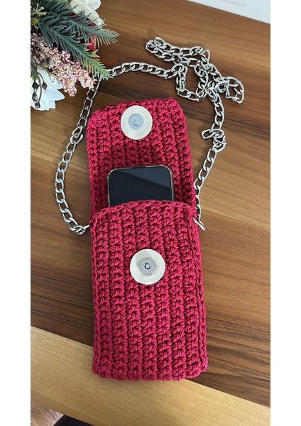 Pembe Telefon Çantası Zincir Askılı Kadın Omuz Çantası fiyatları
