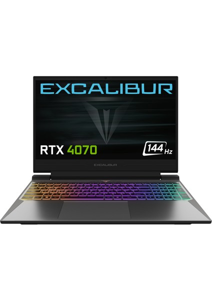 Excalibur G870.1270-DF70X-B Intel Core i7 12700H 32GB 1TB SSD RTX4070 Freedos 15.6" FHD Taşınabilir Bilgisayar