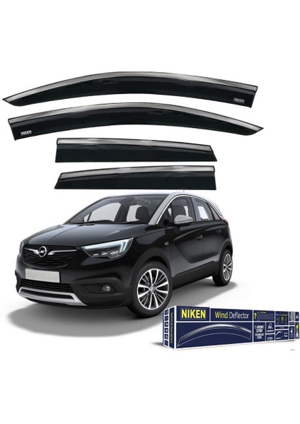 Opel Crossland x Krom Çıtalı Cam Rüzgarlığı 2018-