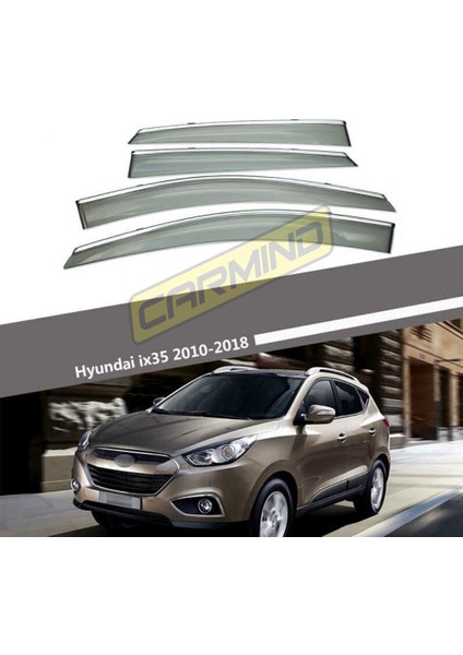 Hyundai İX35 Krom Çıtalı Cam Rüzgarlığı 2010-2018
