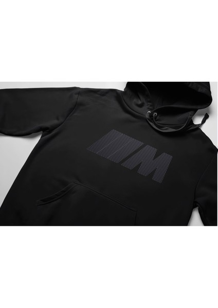 Bmw E30 Ön ve Sırt Baskılı Siyah 3 Ip Kalın Kumaş Sweatshirt Hoodie indirimleri