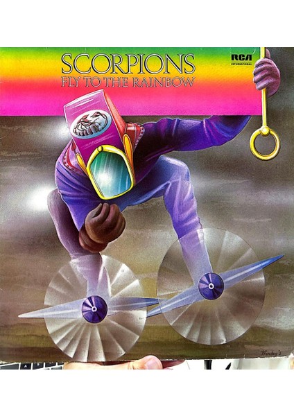 Scorpions – Fly To The Rainbow 1983 Baskı LP