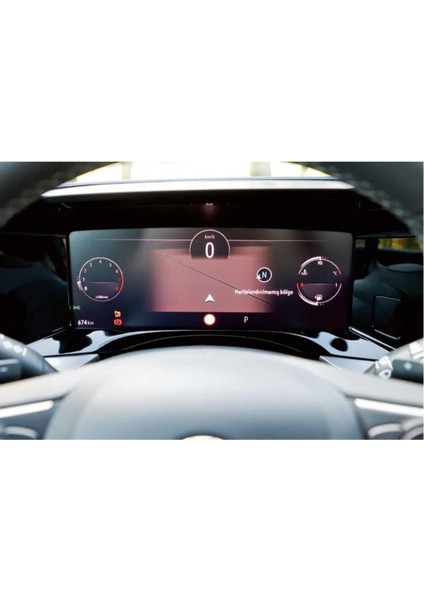 Opel Mokka Ultimate 12 Inç Dijital Gösterge Uyumlu Nano Ekran Koruyucu 2022-2023