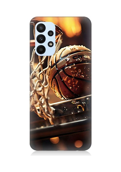 Samsung Galaxy A53 Uyumlu Uzay Iskeleti Desenli Silikon Kılıf