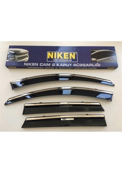 Dacia Lodgy Krom Çıtalı Cam Rüzgarlığı 2013 Sonrası (4 Lü) fırsatları