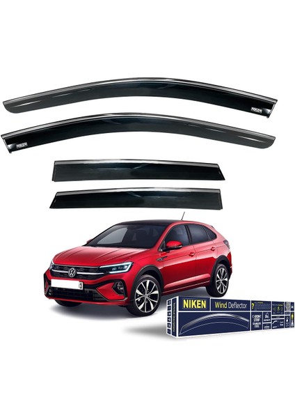 Volkswagen Taigo Krom Çıtalı Cam Rüzgarlığı 2021-