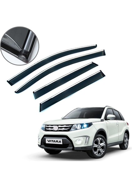 Suzuki Vitara Krom Çıtalı Cam Rüzgarlığı 2016-2020
