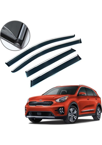 Kia Niro Krom Çıtalı Cam Rüzgarlığı 2016-2021
