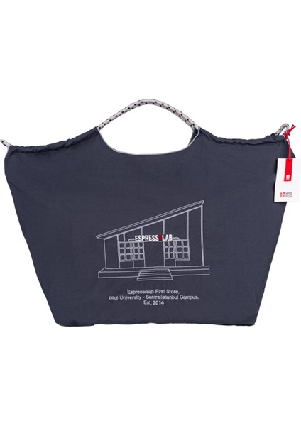 10. Yıl Özel Sınırlı Üretim Antresit Shopper Çanta - Katlanabilir, Su Geçirmez, Pratik Tasarım