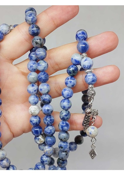 Sodalit Taşı 99LUK Tesbih 8mm (1914) fırsatları