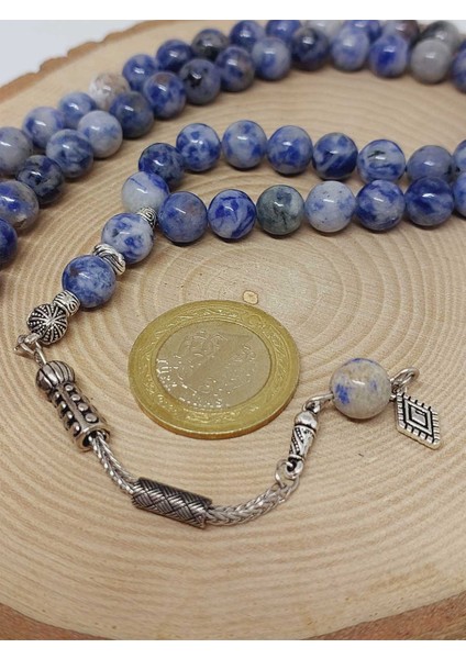 Sodalit Taşı 99LUK Tesbih 8mm (1914) indirimleri