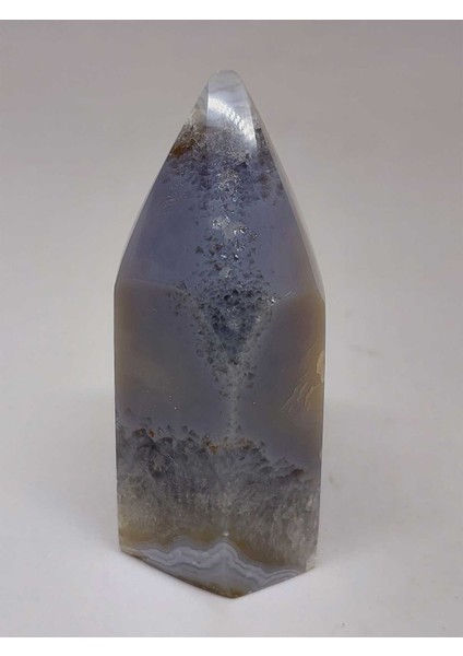 Kalsedon & Akik Druze Taşı Koleksiyonluk Piramit Uçlu (53000) fırsatları