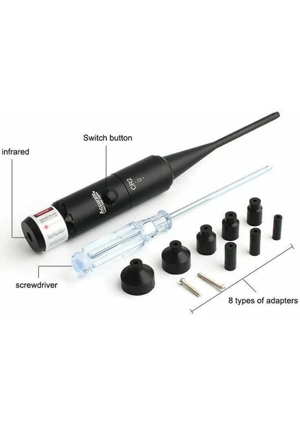 Sıfırlama Lazeri 177 Ila .50 Kırmızılazer - ETC3463-8493