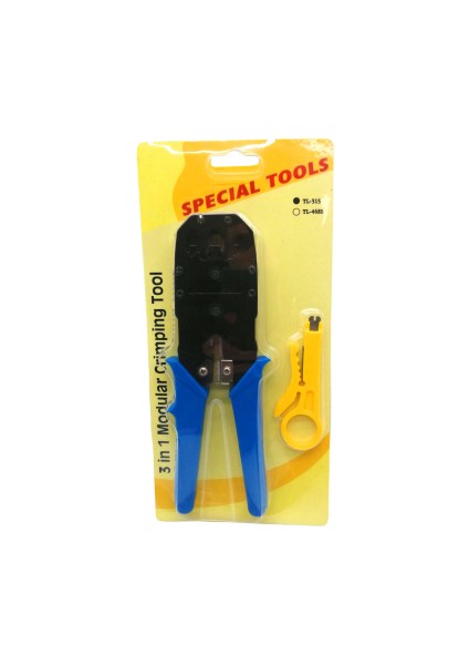3 in 1 Cat5 Jack Jak Pensesi (4767) - ETC2251-4181
