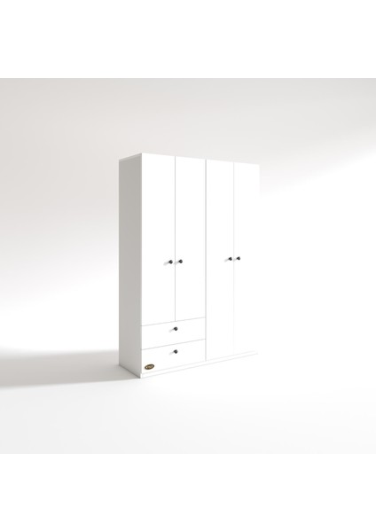 Kenzlife Gardırop 4 Kapılı Kapaklı 2 Çekmeceli Hüsnüyusuf Byz 173*120*42 Gardolap Dolap Ofis modelleri