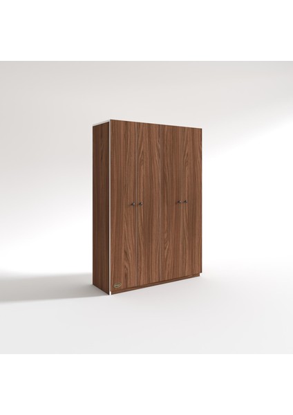 Kenzlife Gardırop 4 Kapılı Kapaklı Devetabanı Cvz 173*120*42 Gardolap Dolap Ofis