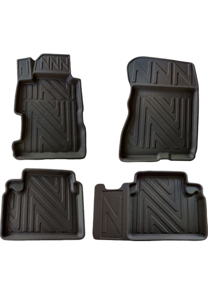 Natur Forcer Honda Civic 2006-2012 4d Premium Havuzlu Paspas | Sedan