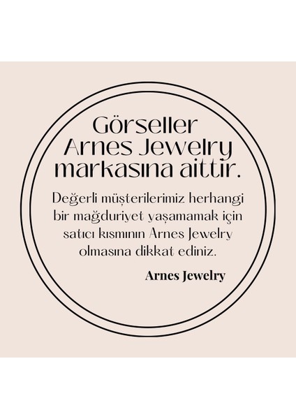 Arnes Jewelry Çelik 22 Ayar Altın Kaplama Bilezik