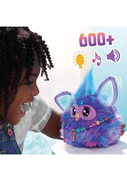 Etkileşimli Pelüş Furby Interaktif Peluş, Fioletowa fırsatları