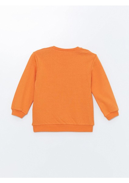 Lcw Kids Bisiklet Yaka Uzun Kollu Erkek Bebek Sweatshirt ve Eşofman Alt 2'li Takım