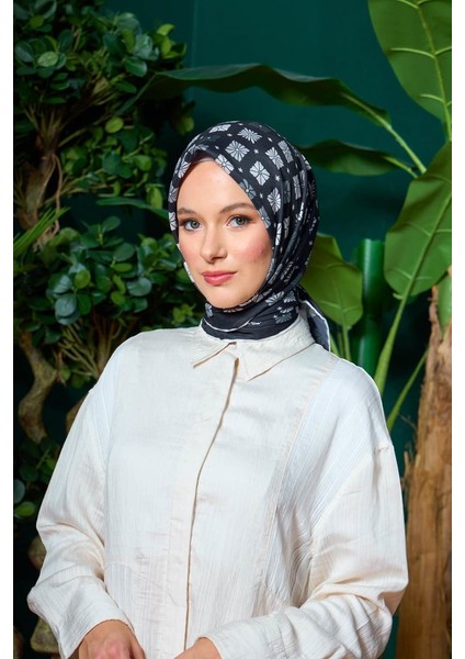 Marrakech Koleksiyon Soft Eşarp 1204 - 11 Siyah