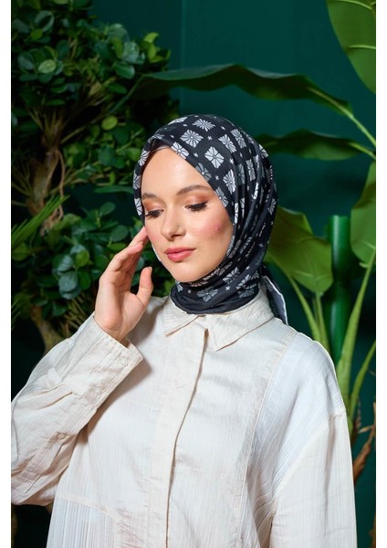 Marrakech Koleksiyon Soft Eşarp 1204 - 11 Siyah