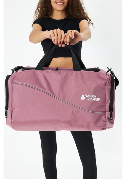 Spor Çantası Kadınlar İçin Su Geçirmez Omuz Askılı Seyahat Çantası 55 x 30x30 cm modelleri