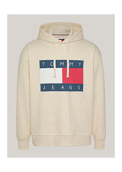 Tommy Hilfiger Tjm Rlx Melange Flag Hoodıe