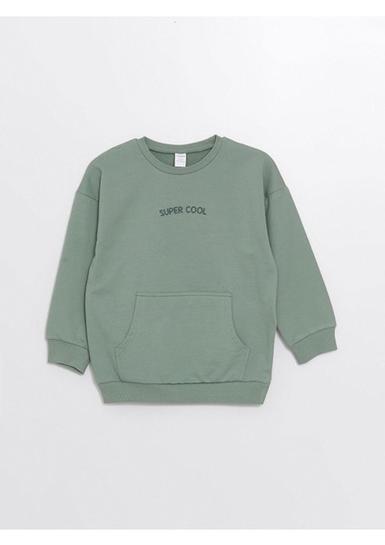 Lcw Kids Bisiklet Yaka Uzun Kollu Basic Erkek Bebek Sweatshirt ve Eşofman Alt 2'li fiyatları