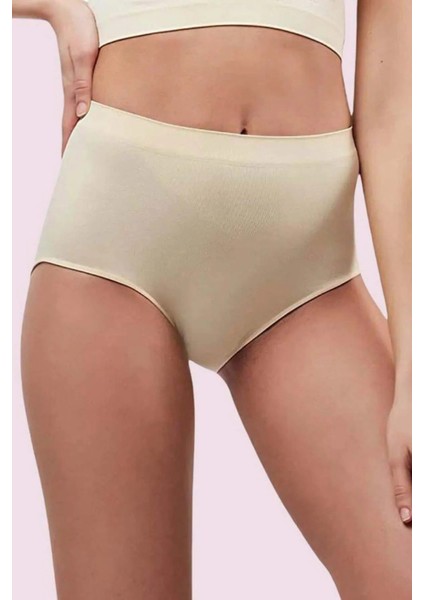 Dikişsiz Iz Yapmaz Yüksek Bel Slip Külot