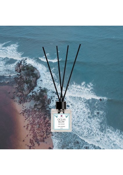 Okyanus Esintisi Çubuklu Oda Kokusu Bambu Ocean Blow Reed Diffuser 100 ml