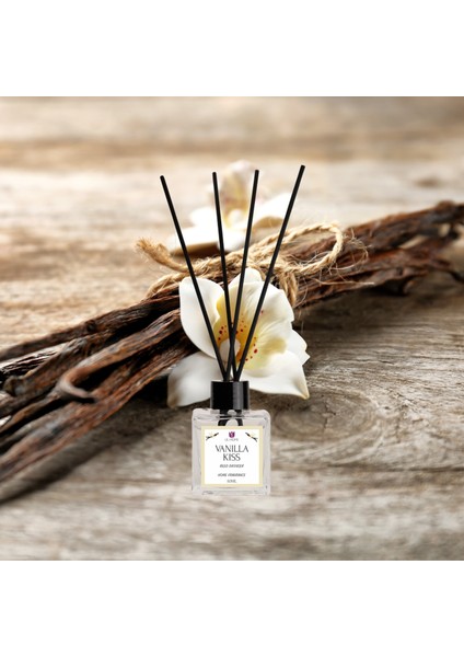 Vanilya Çubuklu Oda Kokusu Bambu Vanilla Kiss Diffuser 100 ml