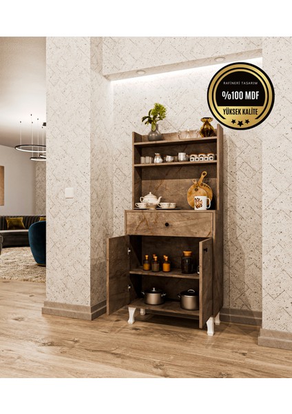 Kahve Köşesi Çok Amaçlı Dolap