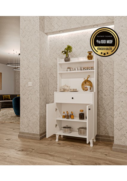 Kahve Köşesi Çok Amaçlı Dolap