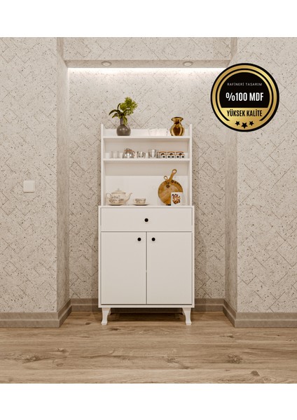 Kahve Köşesi Çok Amaçlı Dolap