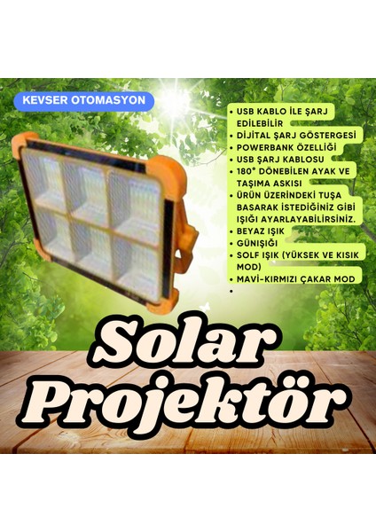 Solar Projektör