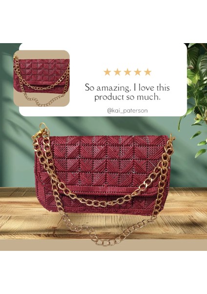 Müjde Kanvas El Işi Iğne ile Işlenmiş Çanta fırsatları