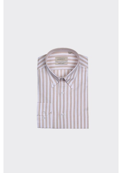 Yaka Düğmeli Erkek GÖMLEK-KAX4670S