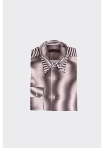 Yaka Düğmeli Erkek GÖMLEK-KAX4666S