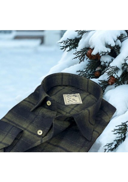 Kışlık Erkek Oduncu Gömlek (Regular Kalıp)