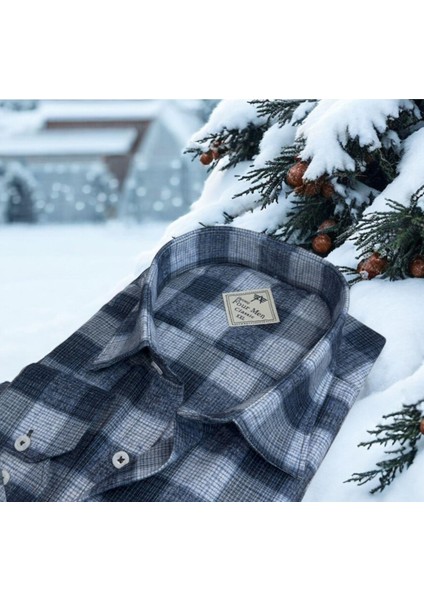 Kışlık Erkek Oduncu Gömlek (Regular Kalıp)