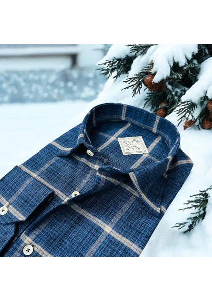 Kışlık Erkek Oduncu Gömlek (Regular Kalıp)