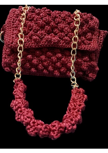 Çanta Müjde Popcron El Yapımı Örgü modelleri