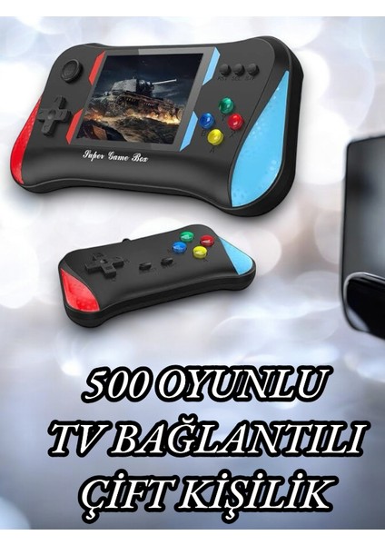 Retro El Atarisi - 500 Oyunla Çocuklar Için Eğlence