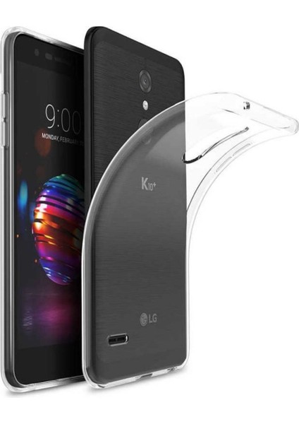 LG K11 Uyumlu Şeffaf Silikon Kılıf - Kamera Korumalı Esnek Tam Koruma Kapak