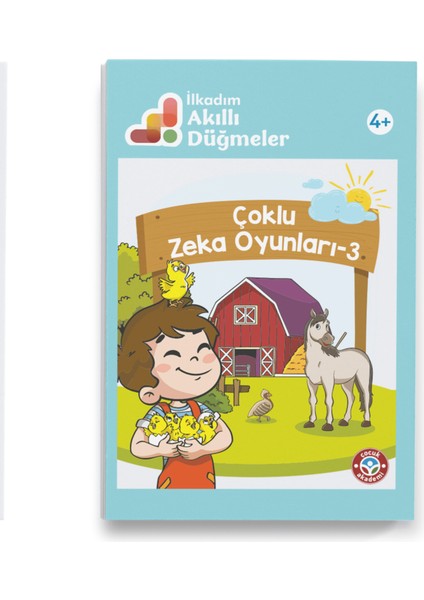 İlkadım Akıllı Düğmeler 4 Yaş Full Paket