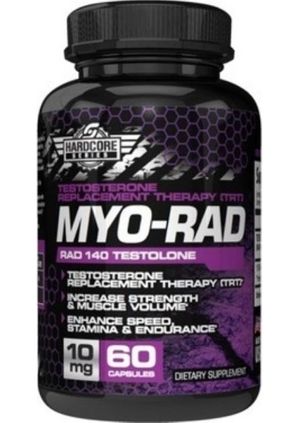 Myo-Rad 140 Sarms Testolone 60 Kapsül